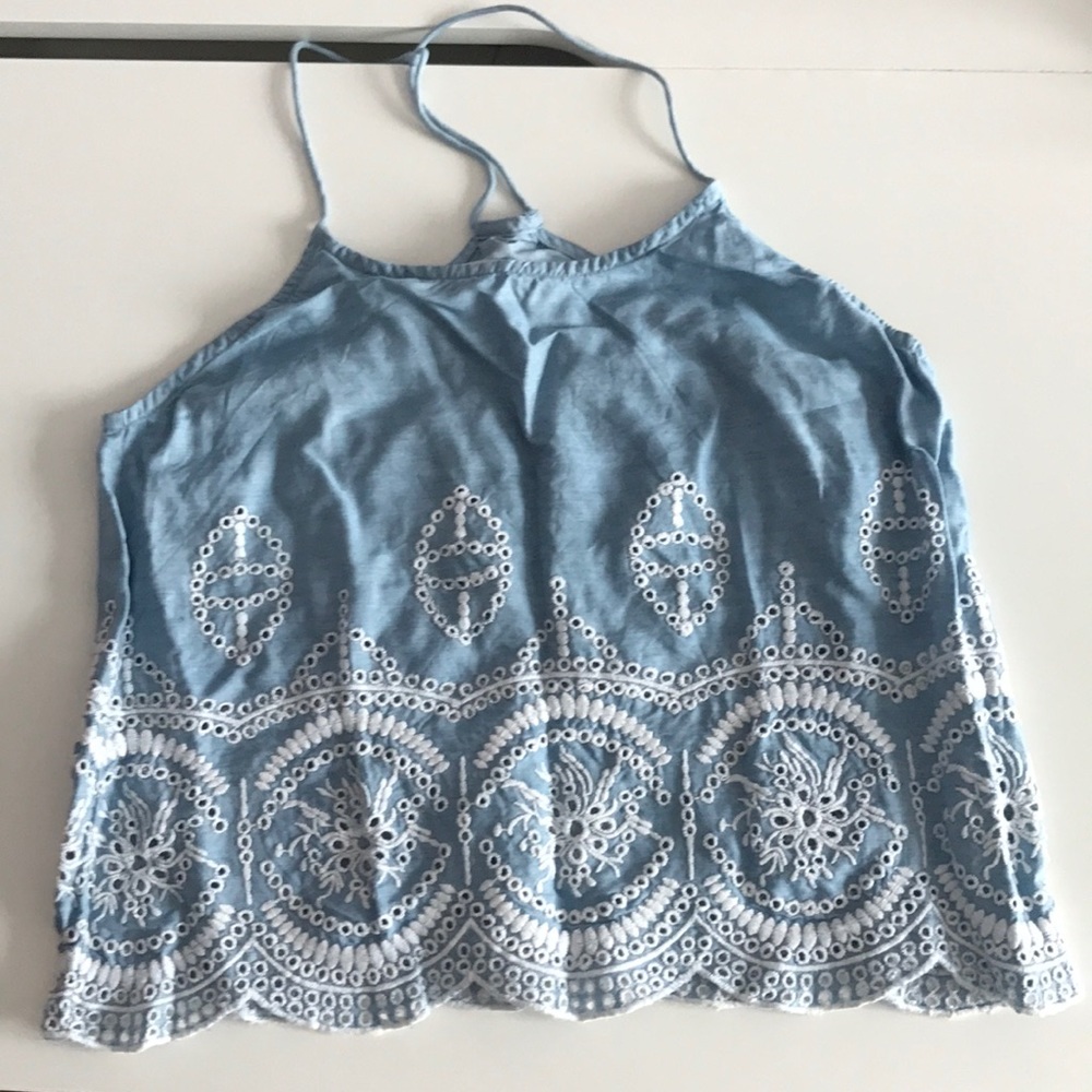Blue top